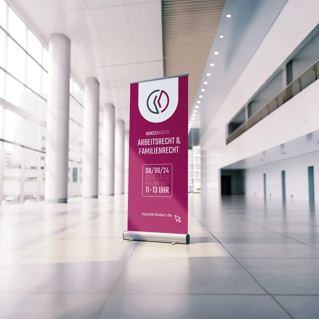 Logos Werbemittel RollUp