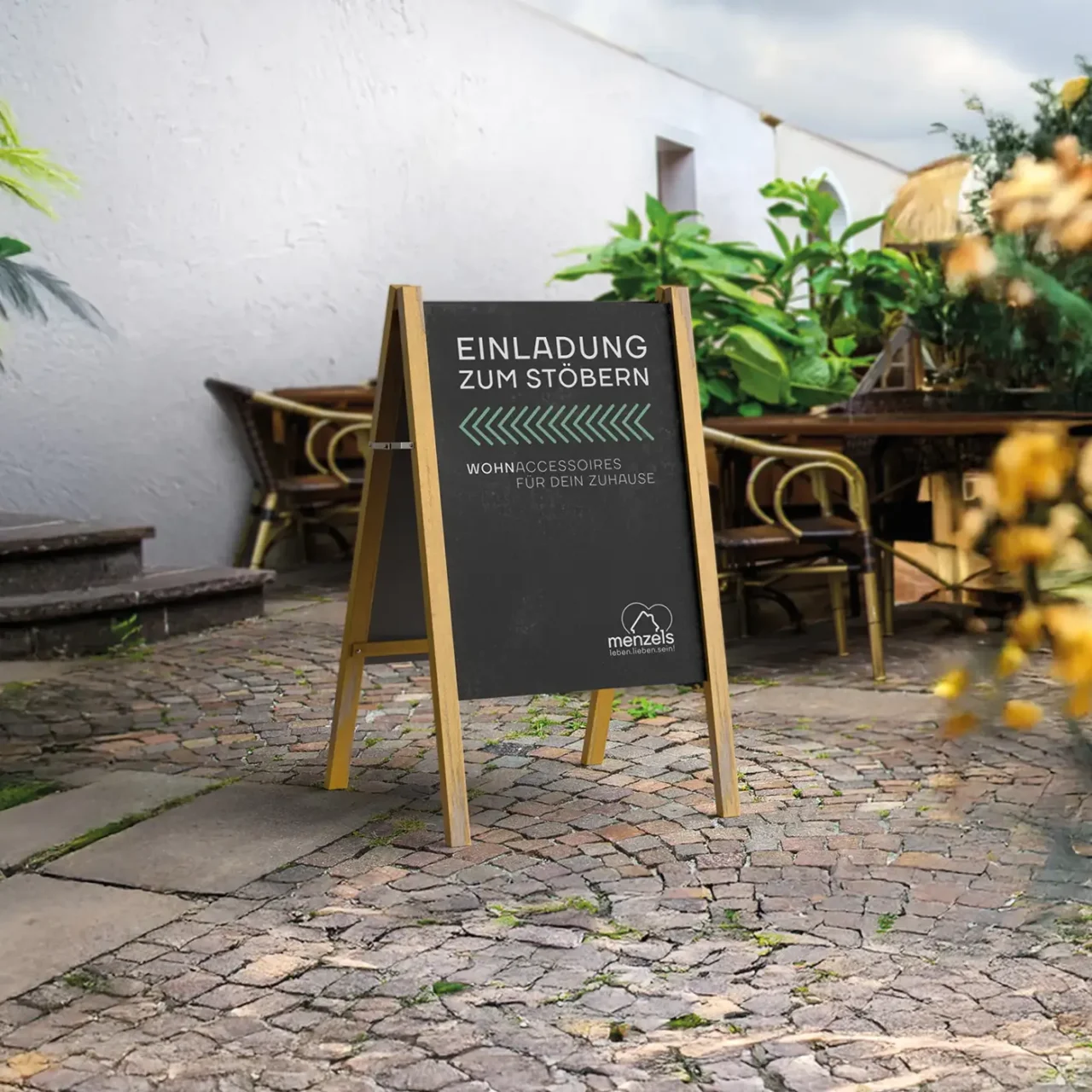 Werbemittel Kundenstopper